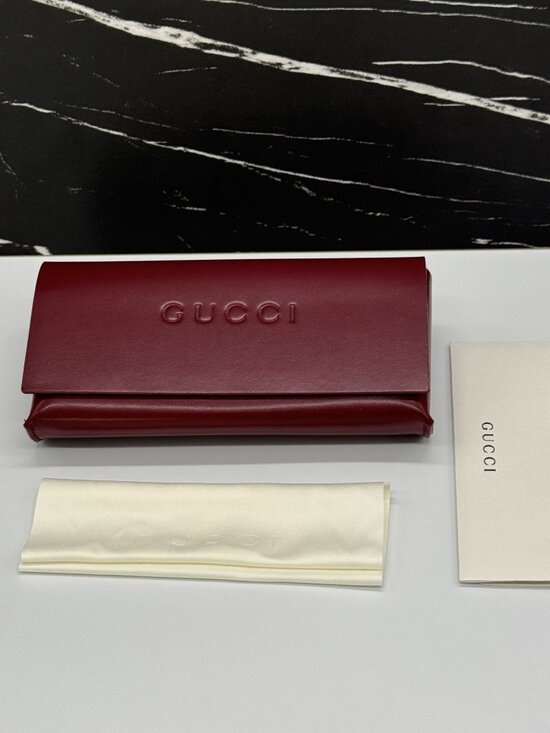 NEW GUCCI GG1688S 001 SUNGLASSES BLACK WOMEN EYEWEAR - Picture 10 of 10